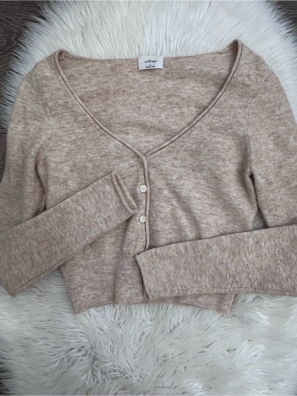 Aritzia Wilfred Santorini Cardigan - Picture 7 of 14